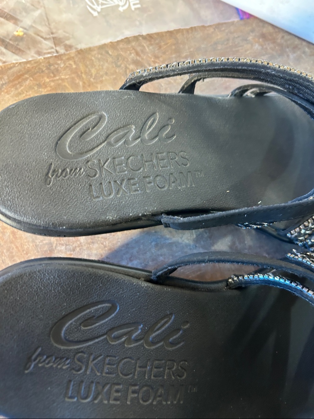 NWT Skechers Women's Cali Rumble On - Night Out Sandals. Sz 9 - Picture 6 of 16
